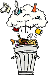 Il bidone della spazzatura